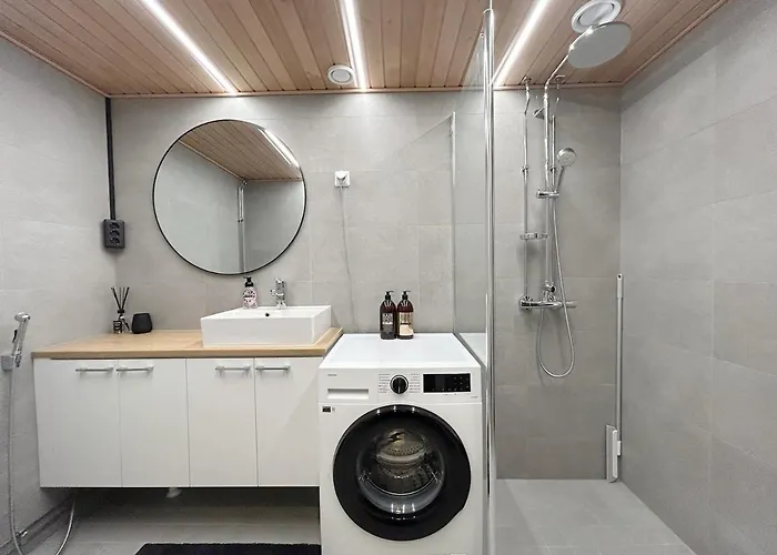 Near Santa Claus Village - Sauna - Wifi - Free Parking Apartamento *